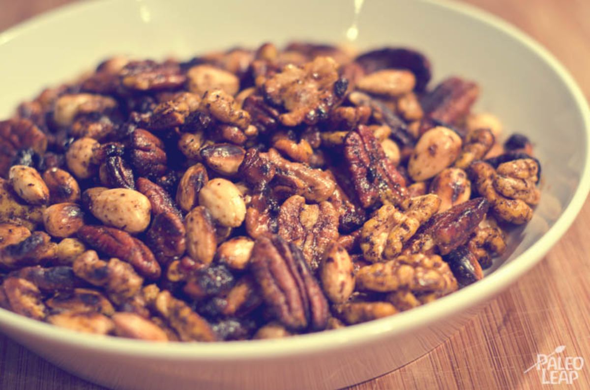 Spiced nuts Recipe Preparation