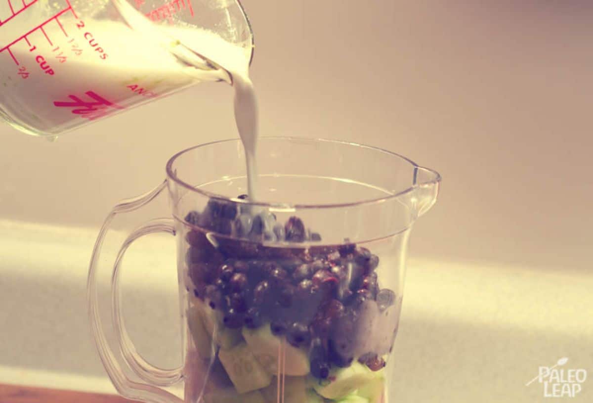 Blueberry cucumber smoothie Recipe