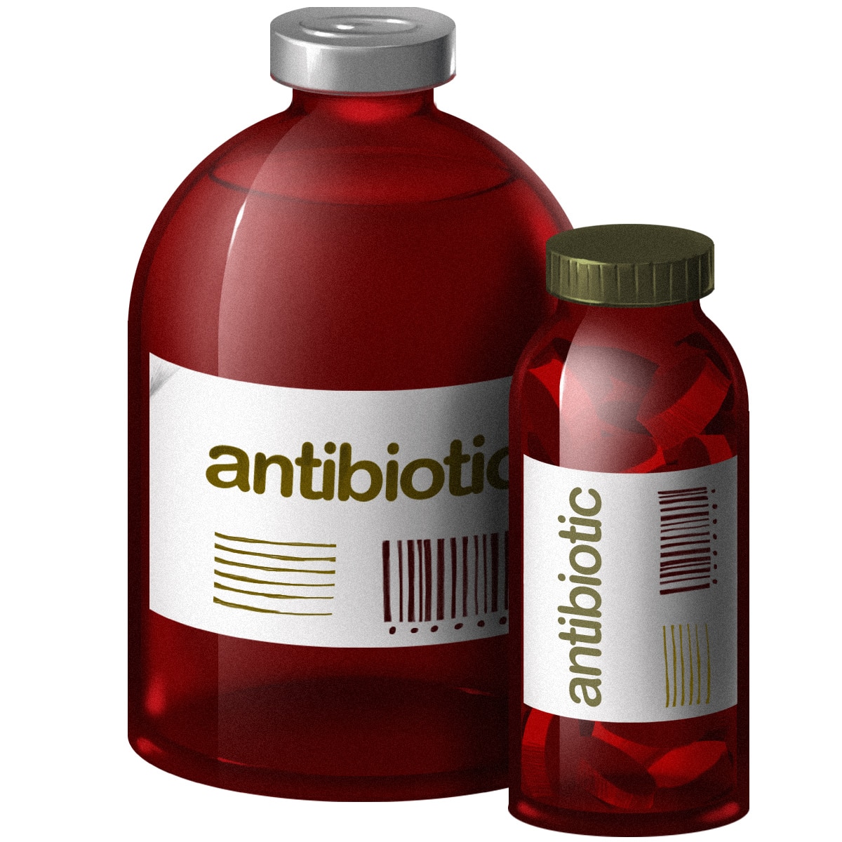 paleo bottlesofantibiotics
