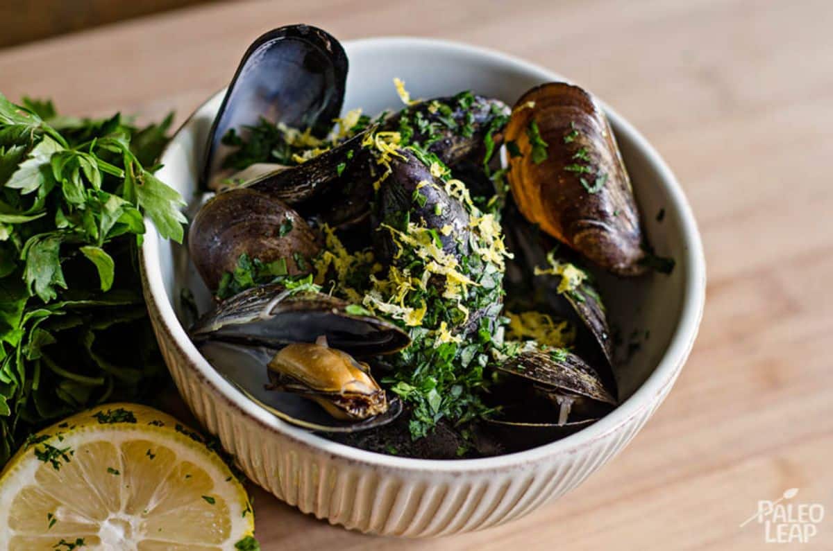 Mussels in White Wine Sauce