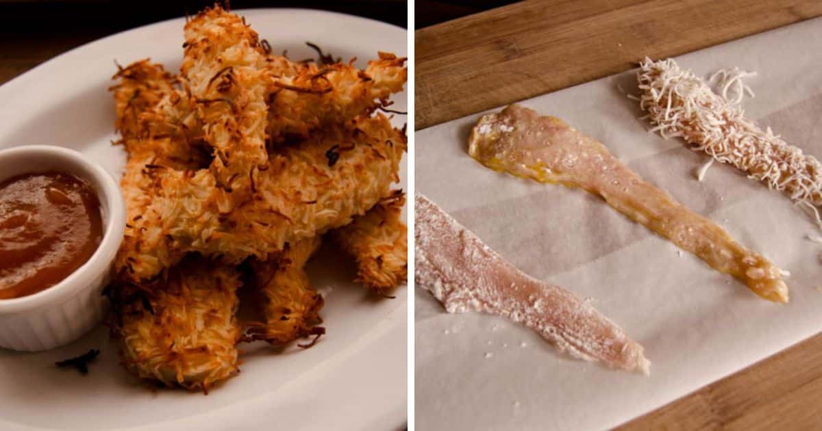 Coconut Crusted Chicken Strips Recipe