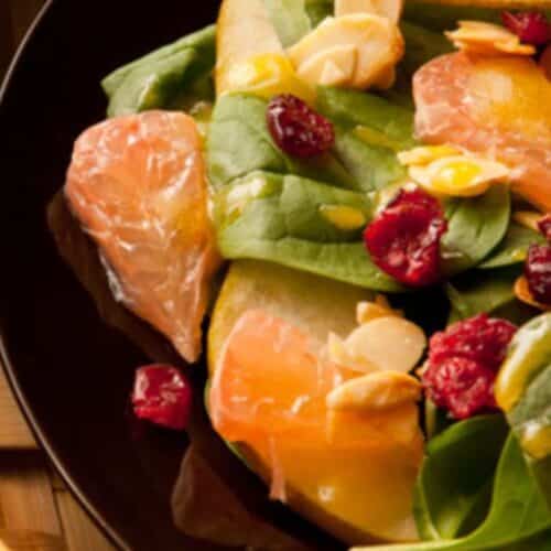 Grapefruit spinach Salad Recipe