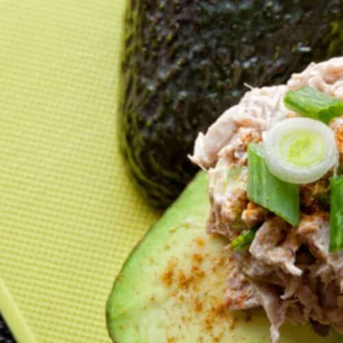 Tuna Avocado Boats Recipe