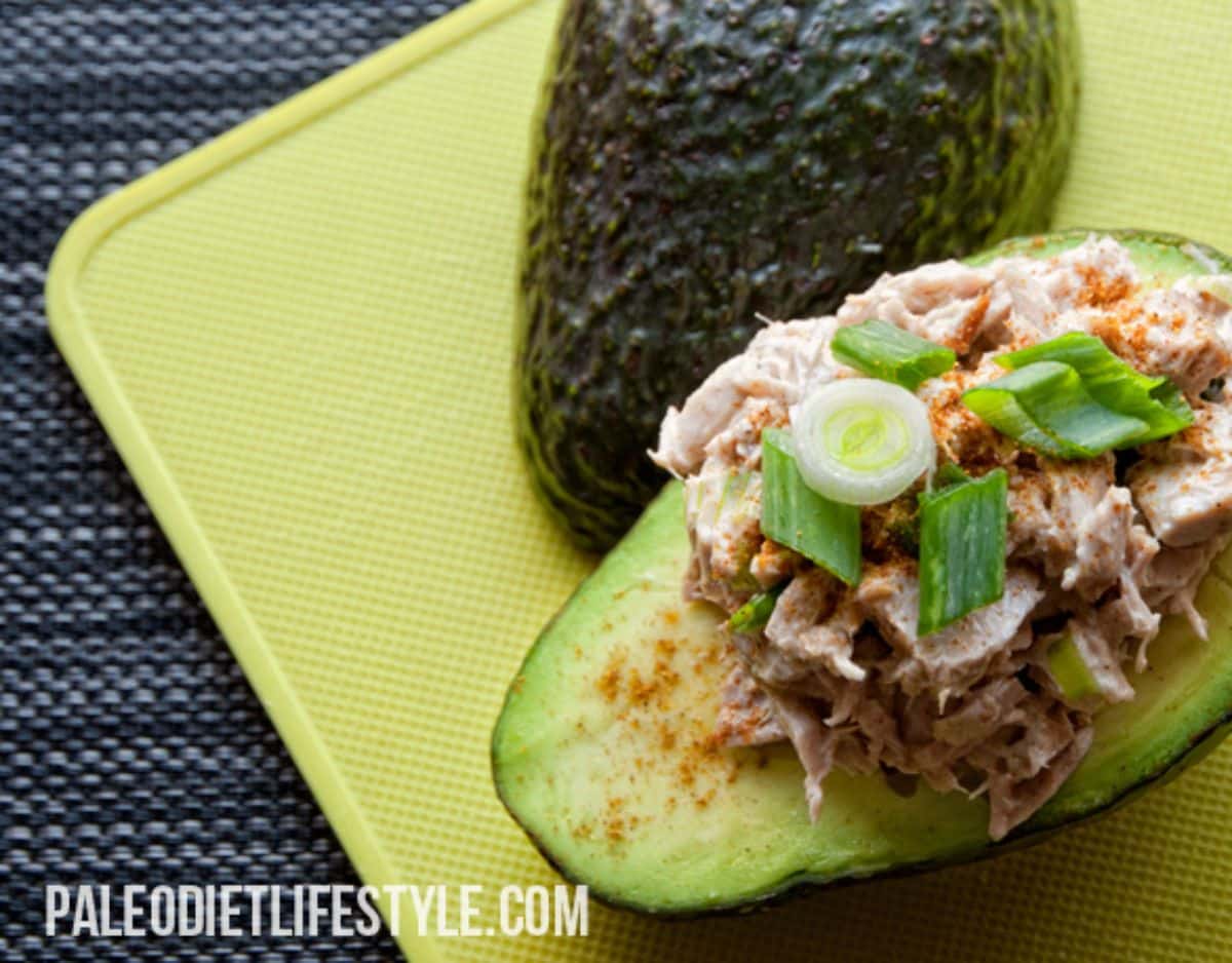 Tuna Avocado Boats