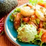 Shrimp-topped Mexican Salad Recipe
