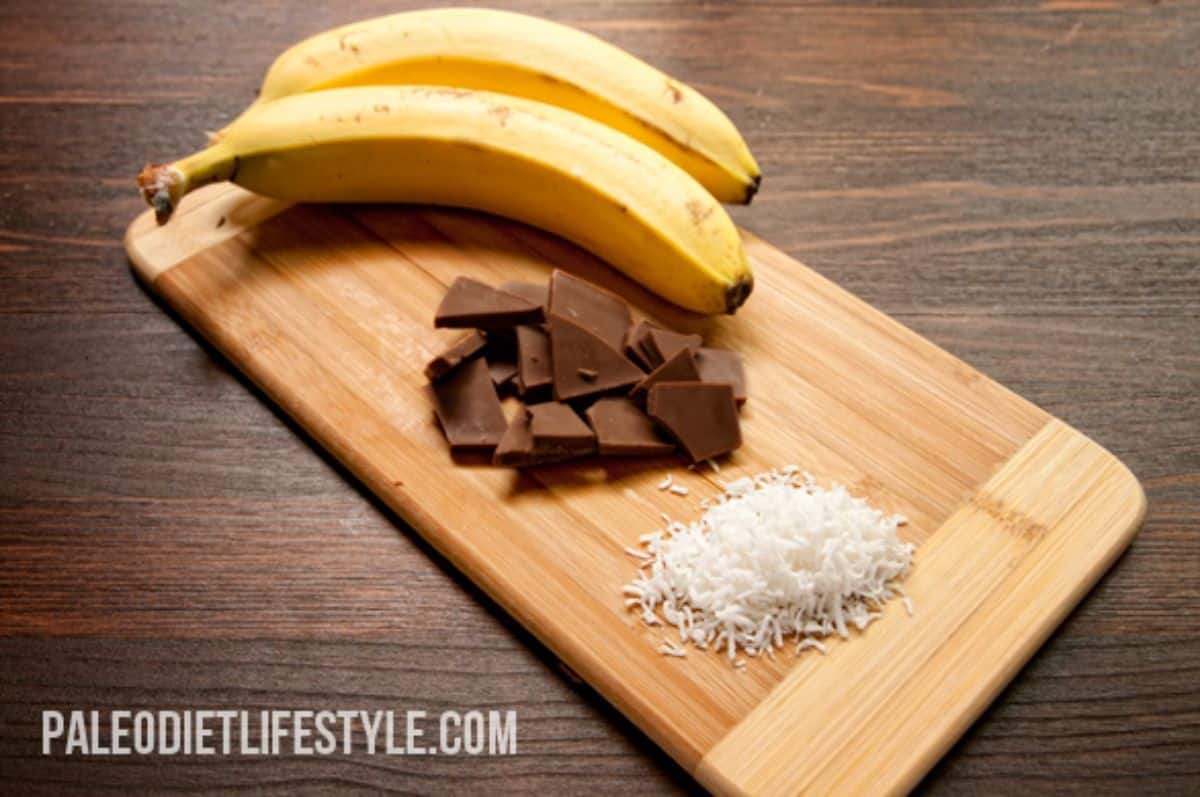 Chocolate Banana Boats Recipe Preparation
