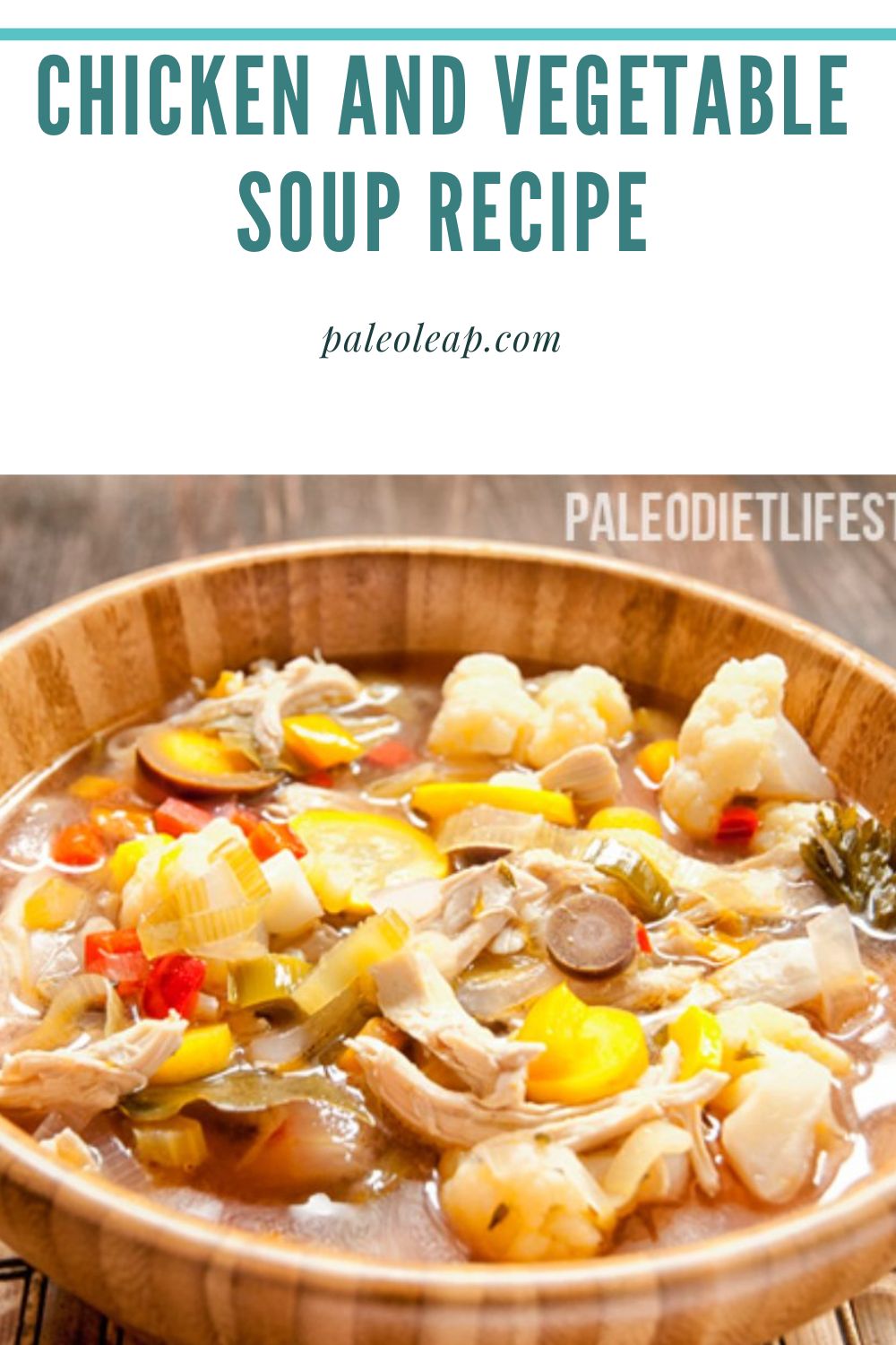 Chicken and Vegetable Soup Recipe | Paleo Leap