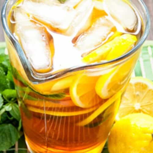 Lemon Mint Iced Tea Recipe