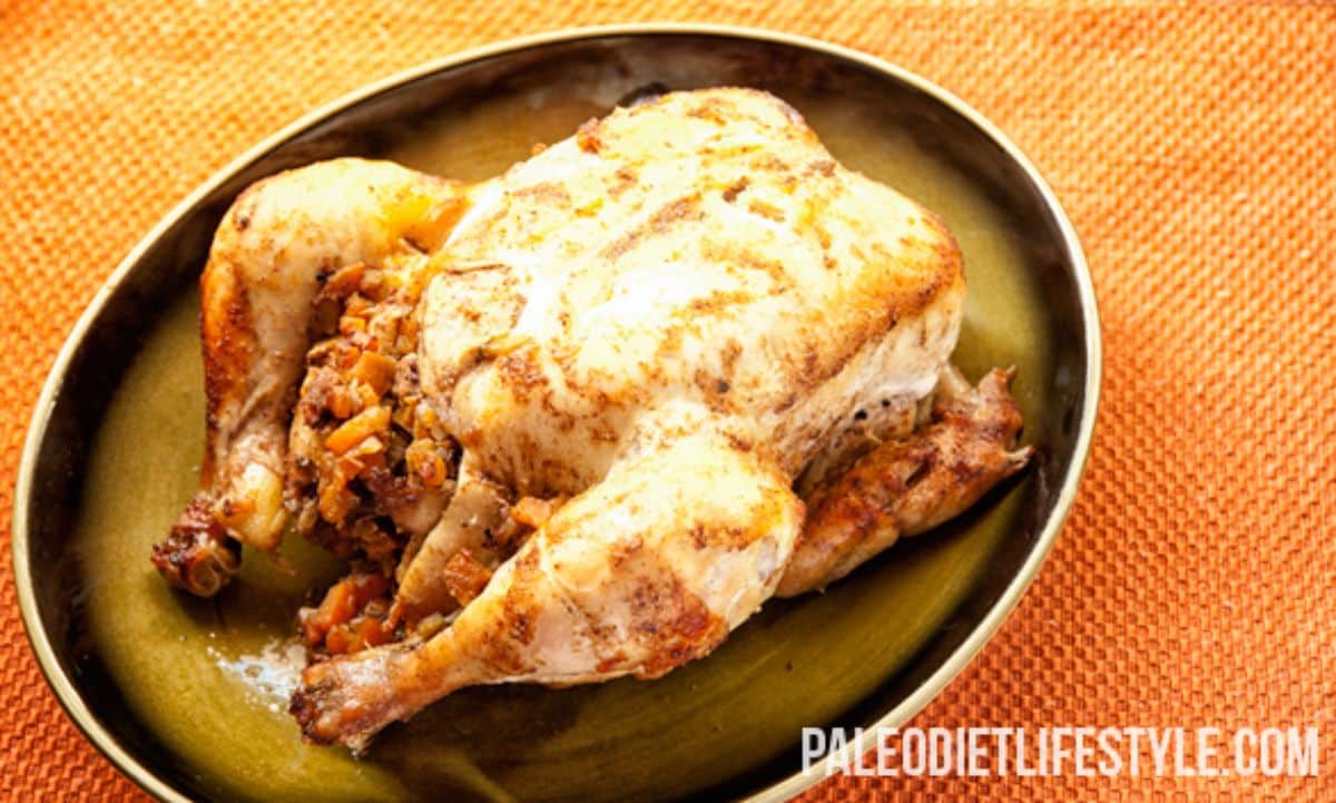 Moroccan-Style Roast Chicken
