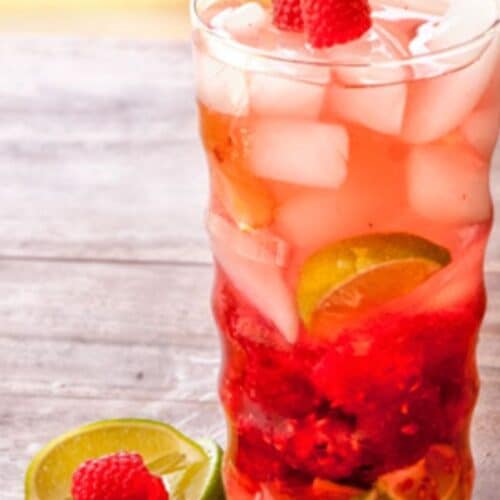 Raspberry lime Flavored Water Recipe