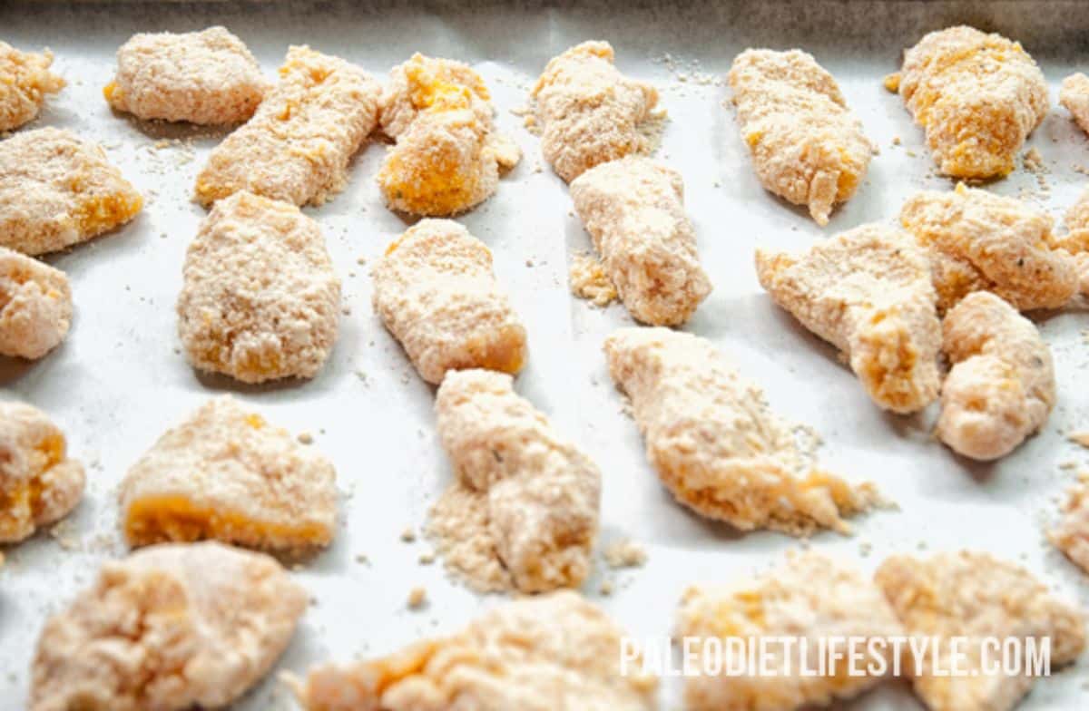Baked Chicken Nuggets Recipe Preparation