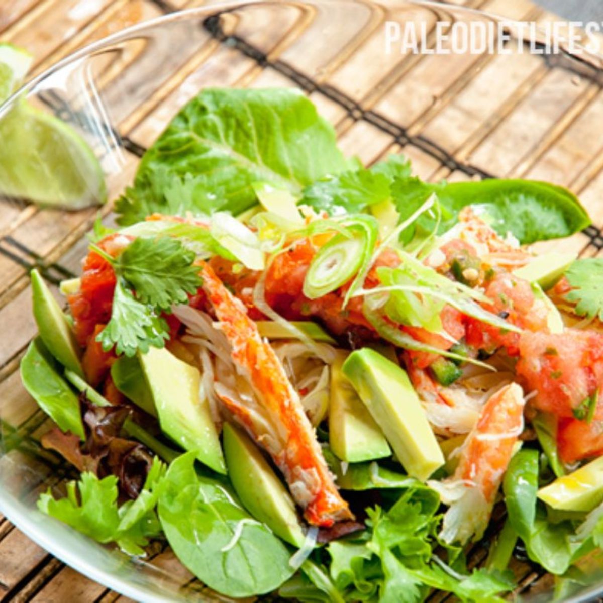 Crab Taco Salad Featured
