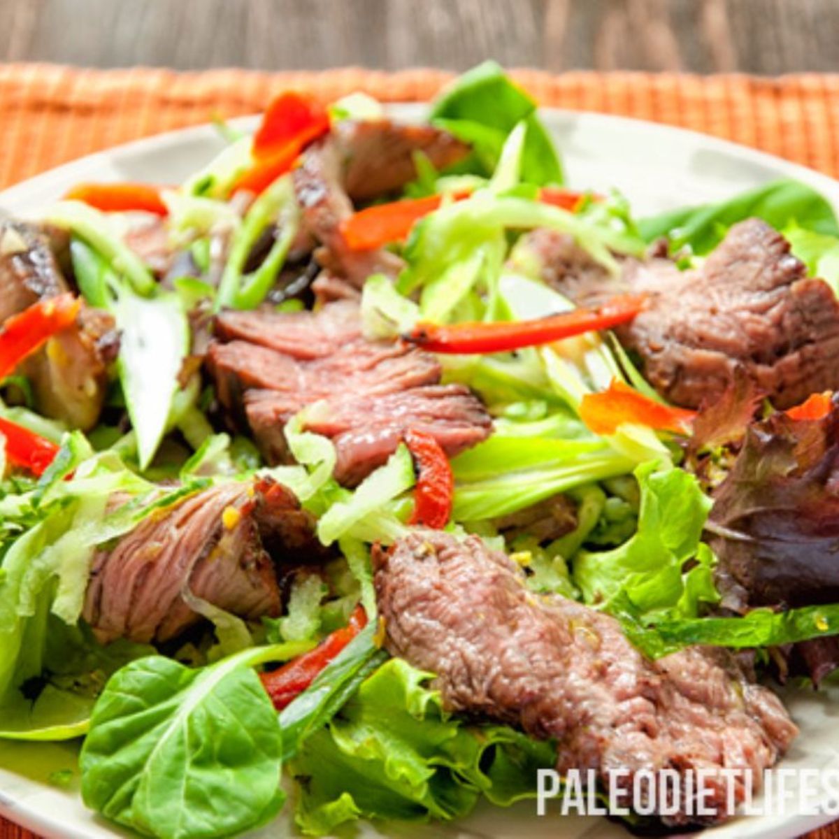 Grilled Steak Salad Featured