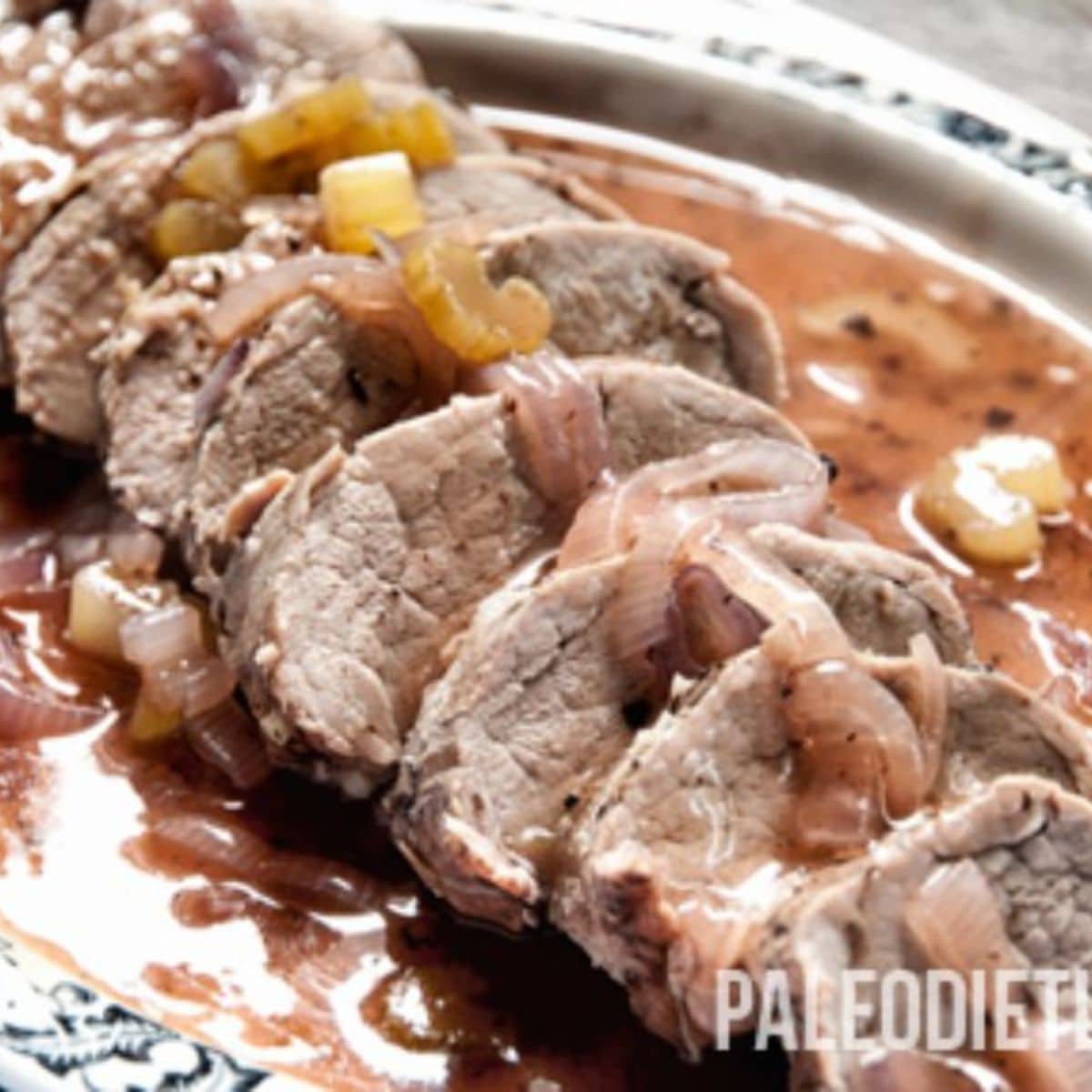 Pork Tenderloin With Burgundy Sauce Recipe | Paleo Leap