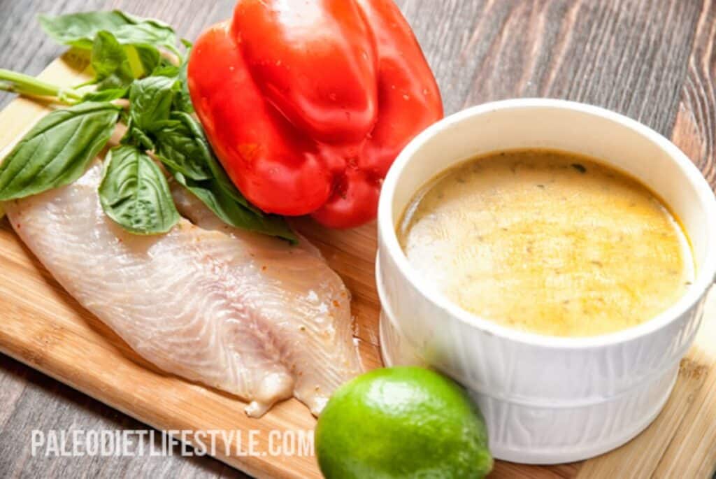 Tilapia With Thai Curry Recipe Paleo Leap