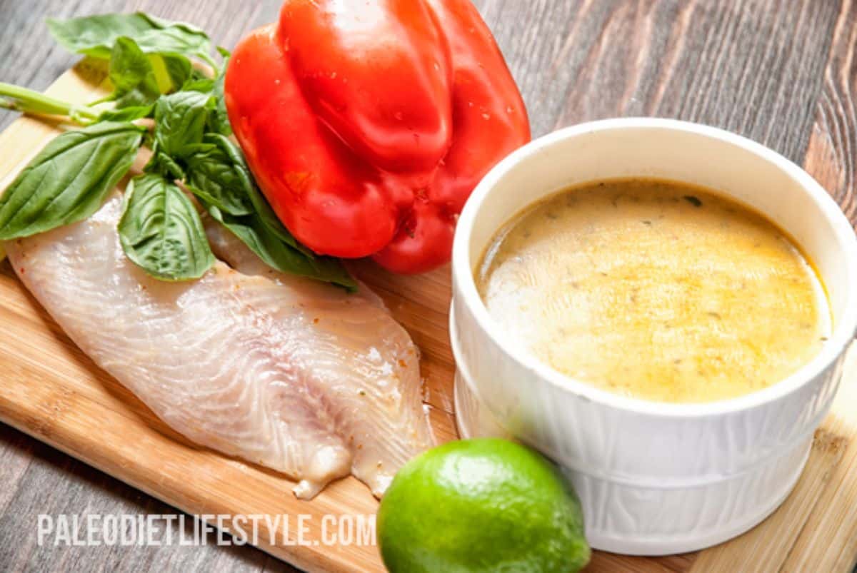 Tilapia With Thai Curry Recipe Preparation