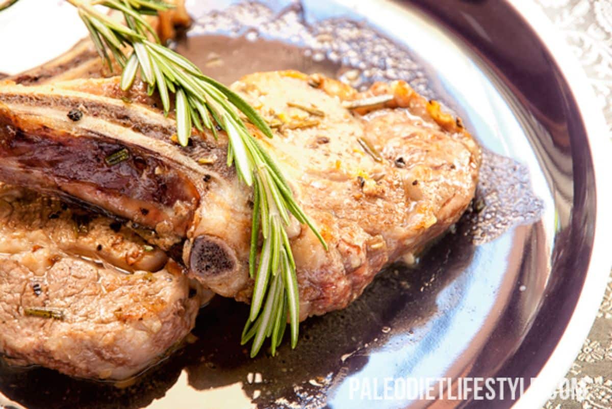 Veal Chops With Rosemary
