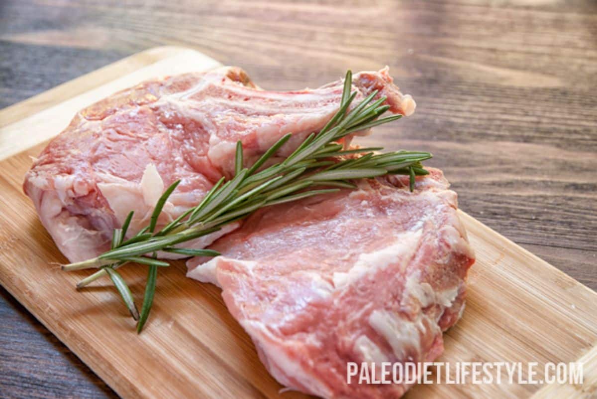Veal Chops With Rosemary Recipe Preparation