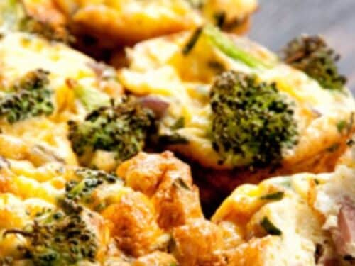 Ham and Broccoli Frittata (Ham and Broccoli Frittata)
