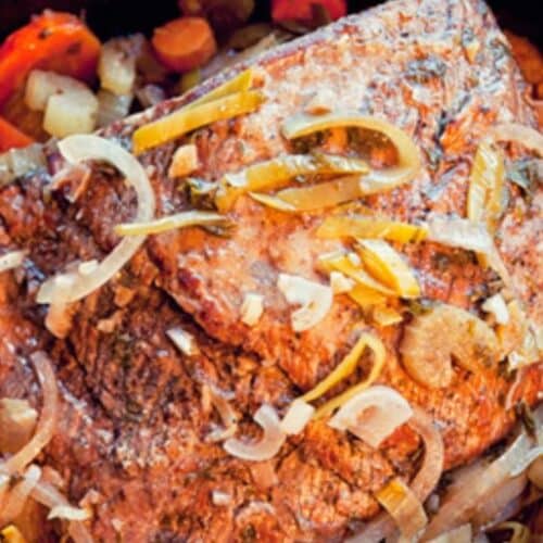 Beef Brisket With Fall Vegetables Recipe