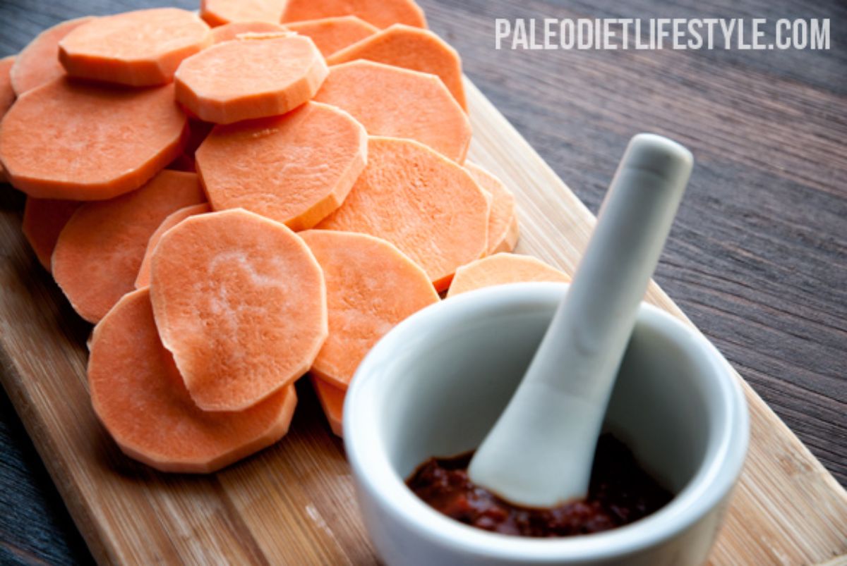 Chipotle scalloped sweet potatoes Recipe Preparation