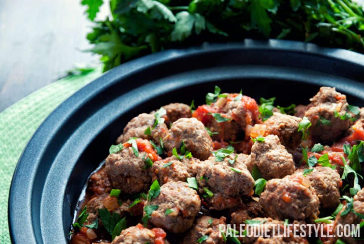 Meatballs With Spicy Tomato Sauce