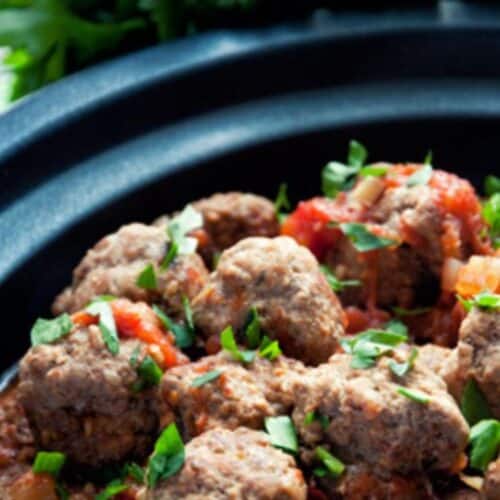 Meatballs With Spicy Tomato Sauce Recipe