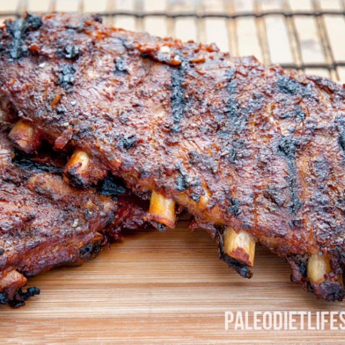 Ribs with BBQ Apple Sauce Featured