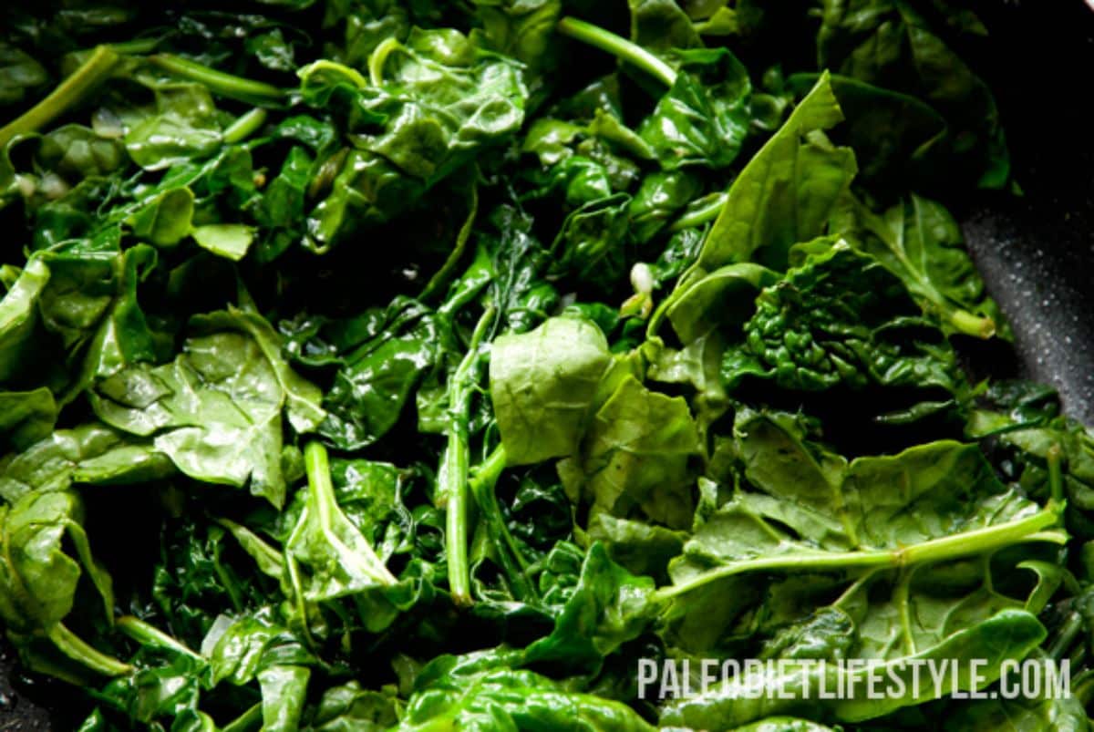 Creamed spinach Recipe Preparation