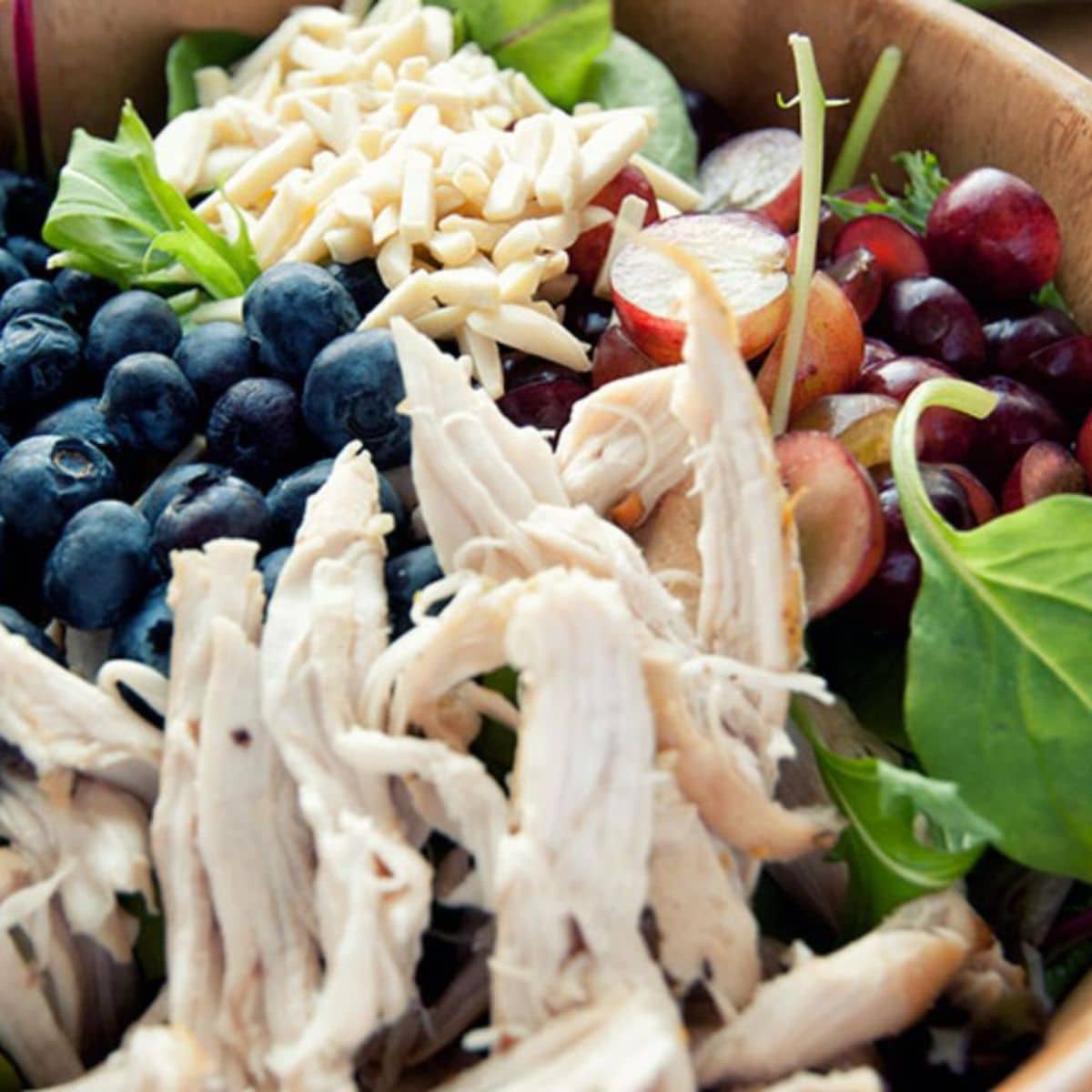 Chicken Salad With Almond Dressing Featured
