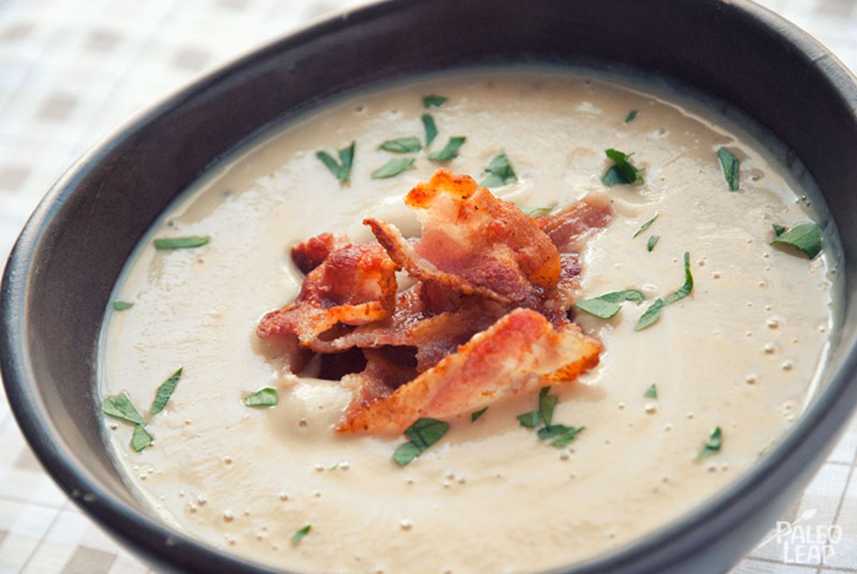 Roasted Cauliflower Soup