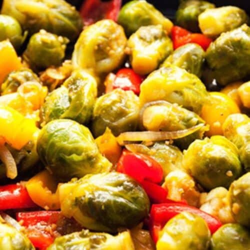 Asian Stir-Fried Brussels Sprouts Recipe