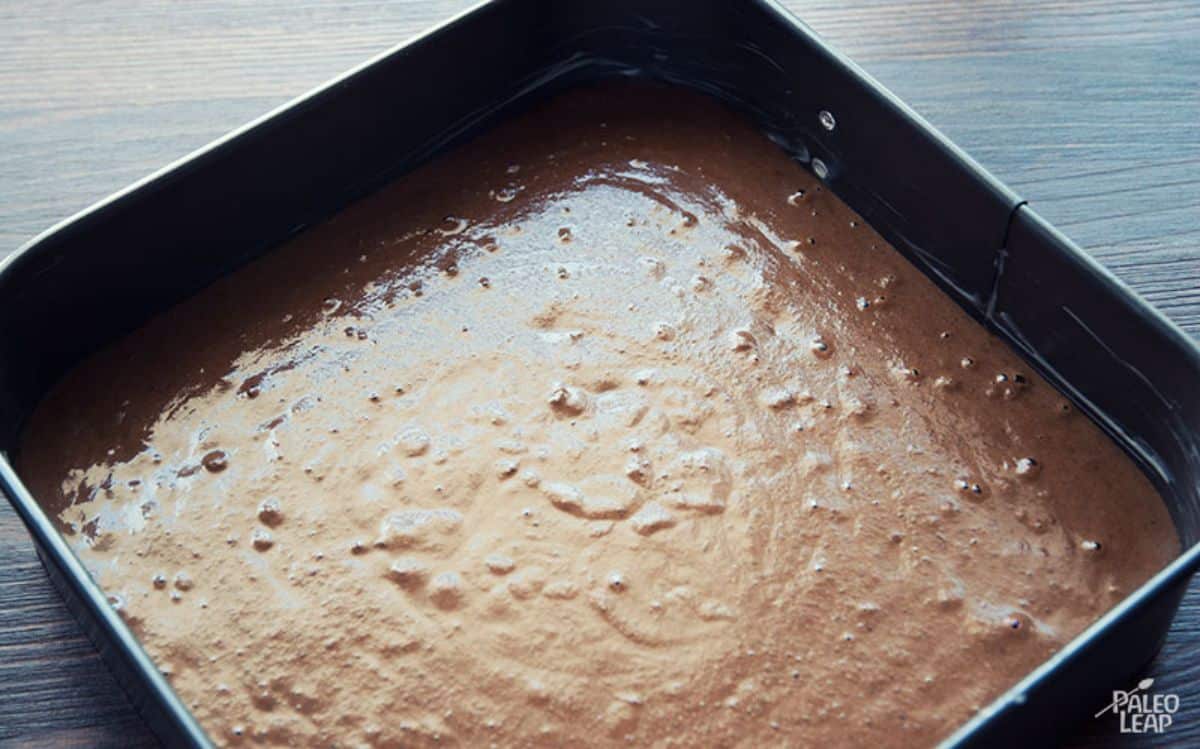 Flourless Brownies Recipe Preparation