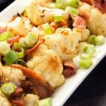 Roasted Cauliflower with Bacon Recipe