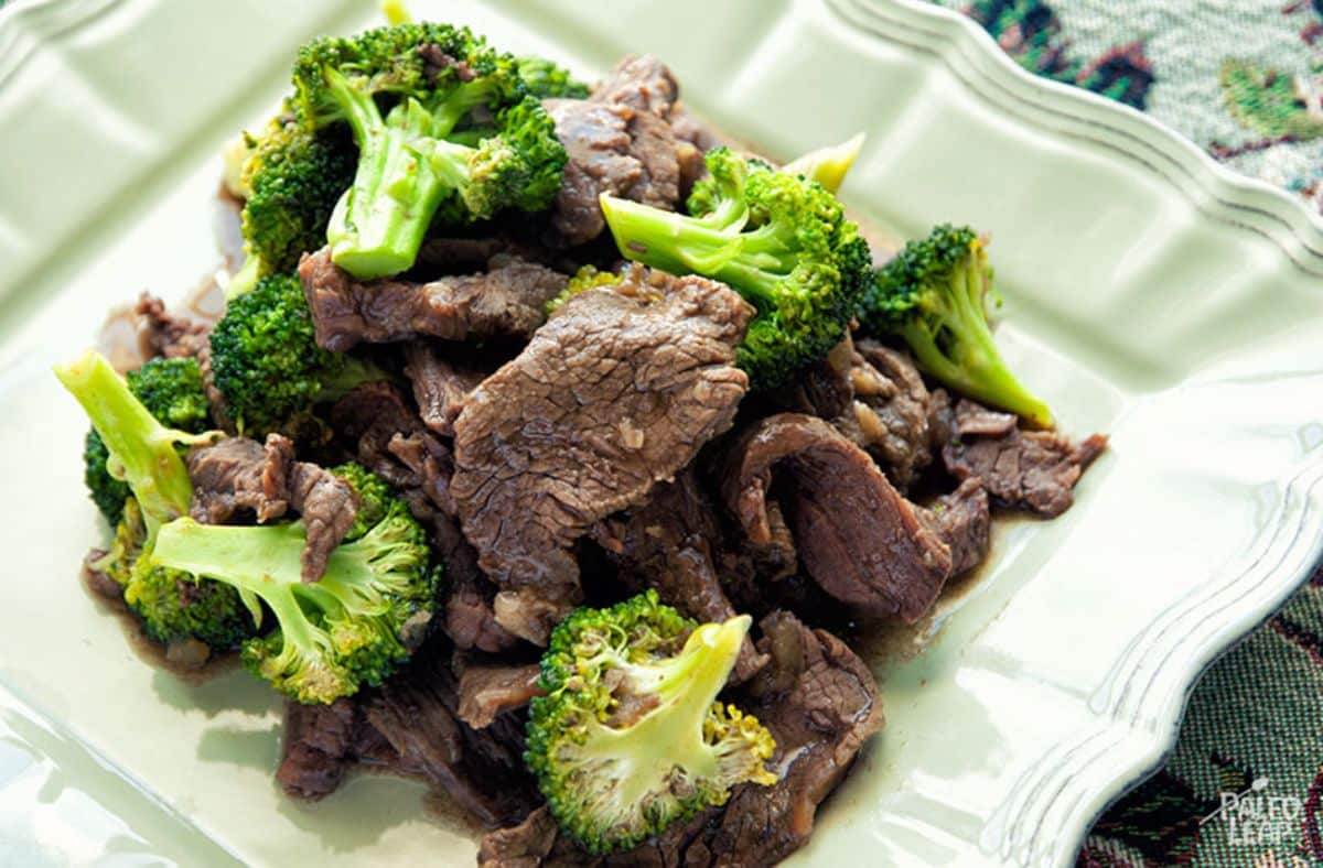 Corrie cooks discount beef and broccoli