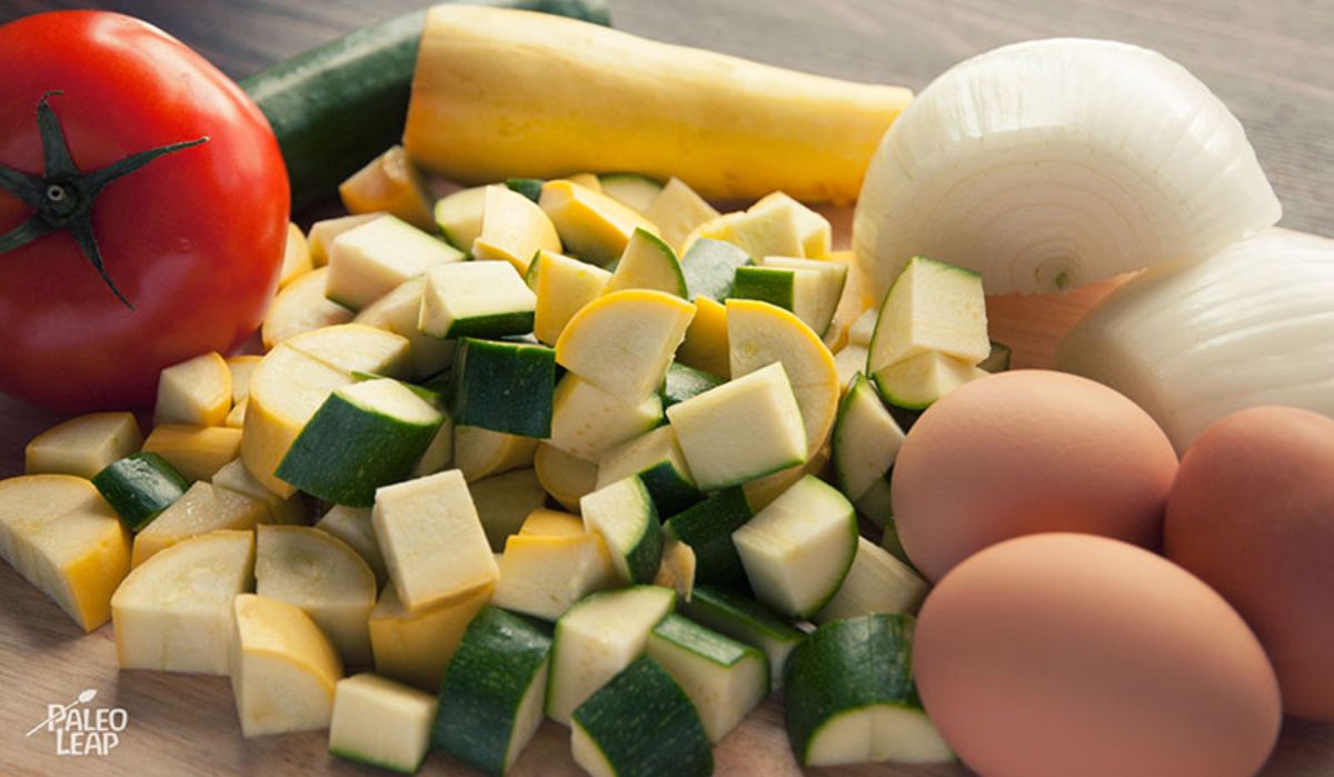 Zucchini and Egg Breakfast Recipe Preparation