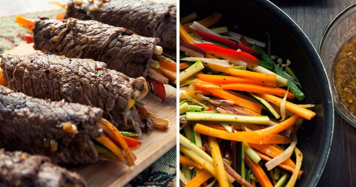 Balsamic Steak Rolls Recipe Paleo Leap