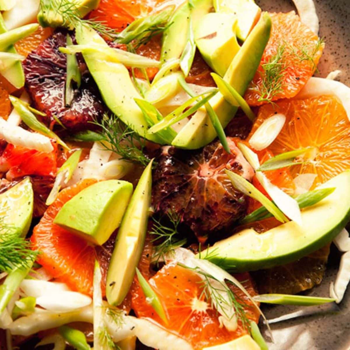 Citrus and Avocado Salad Featured