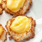 Coconut Macaroons With Lemon Curd Recipe