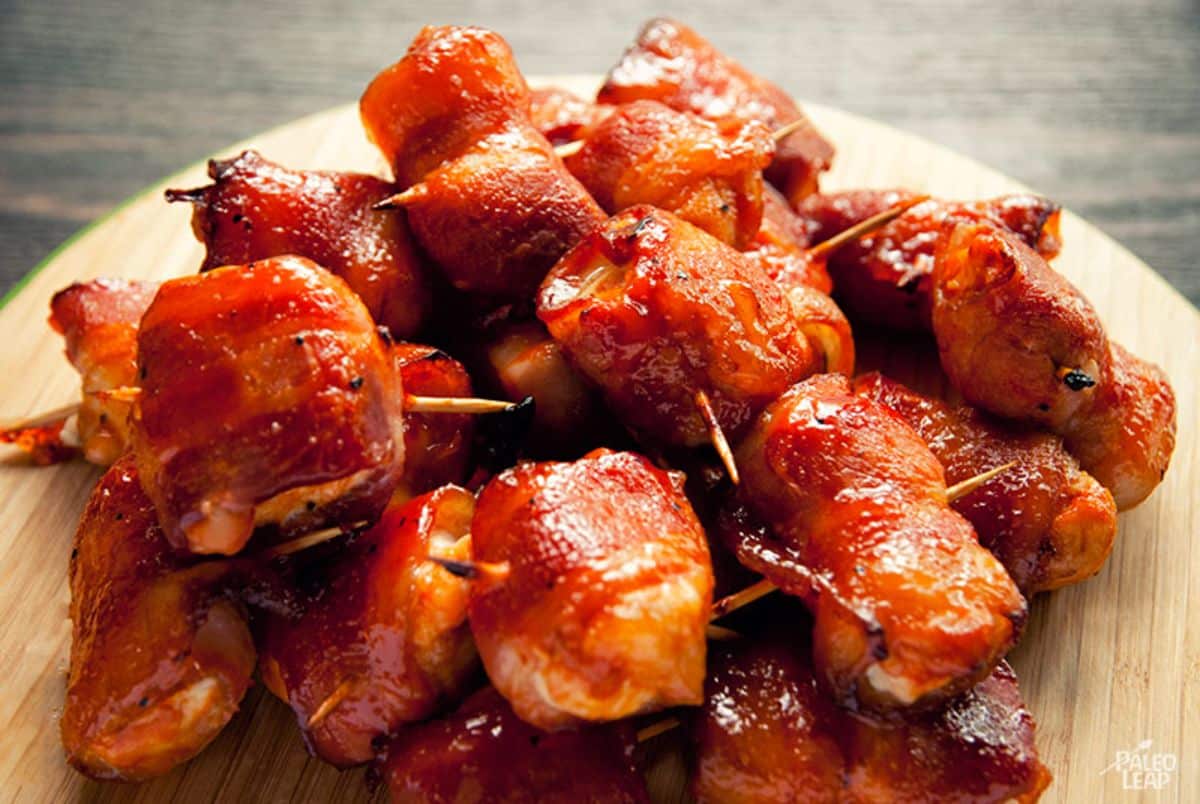 BBQ Chicken and Bacon Bites