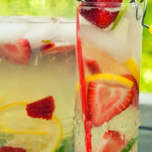 Coconut Strawberry Lemonade Recipe
