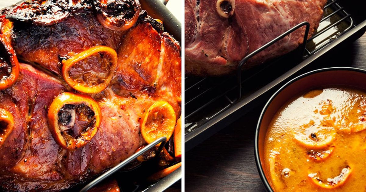 Orange Glazed Ham Recipe, GreenPan