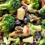 Broccoli and Apple Salad with Walnuts Recipe