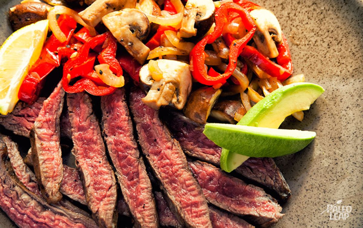 Mexican Steak with Mushrooms
