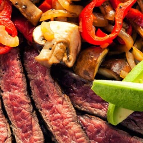 Mexican Steak with Mushrooms Recipe