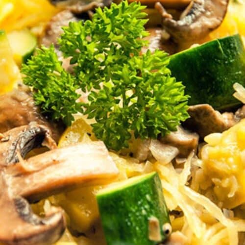 Zucchini Mushroom Pasta Recipe
