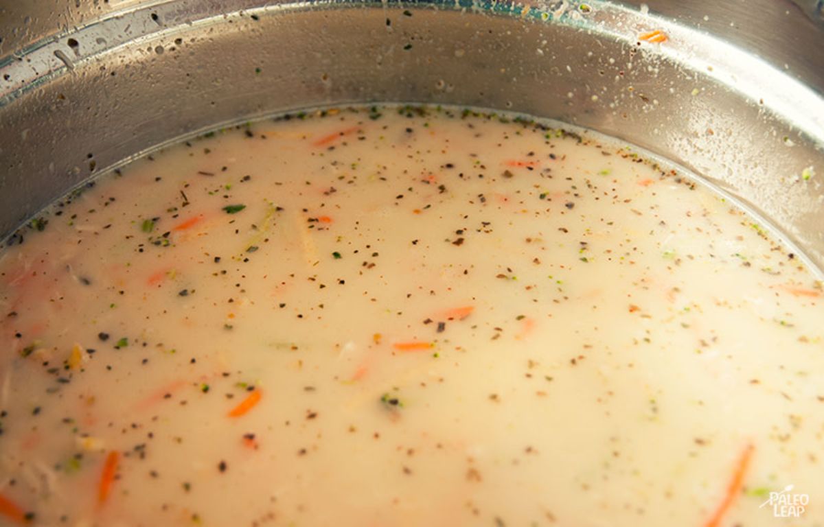 Coconut Lime Chicken Soup Recipe Preparation