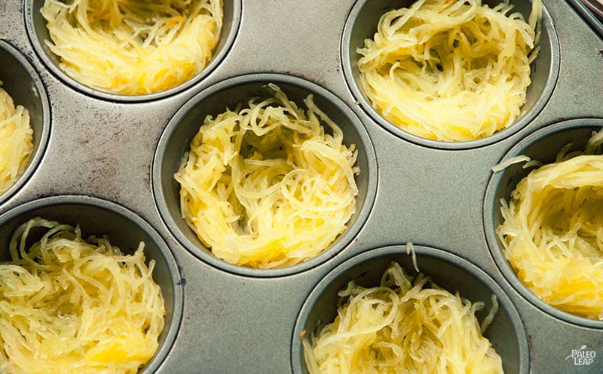 Meatball Bites with Spaghetti Squash Recipe Preparation