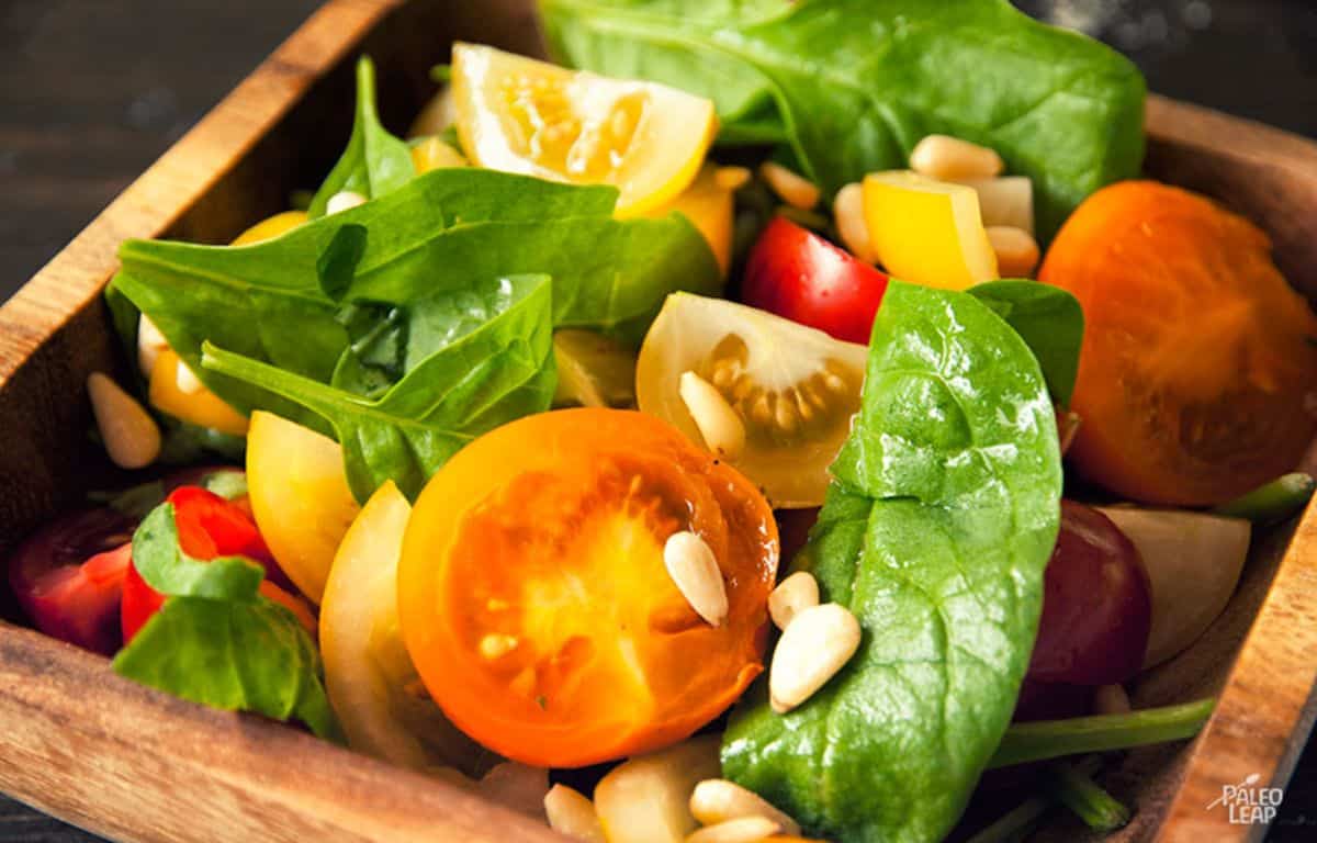 Tomato And Spinach Salad