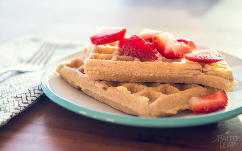 Cinnamon and Apple Waffles